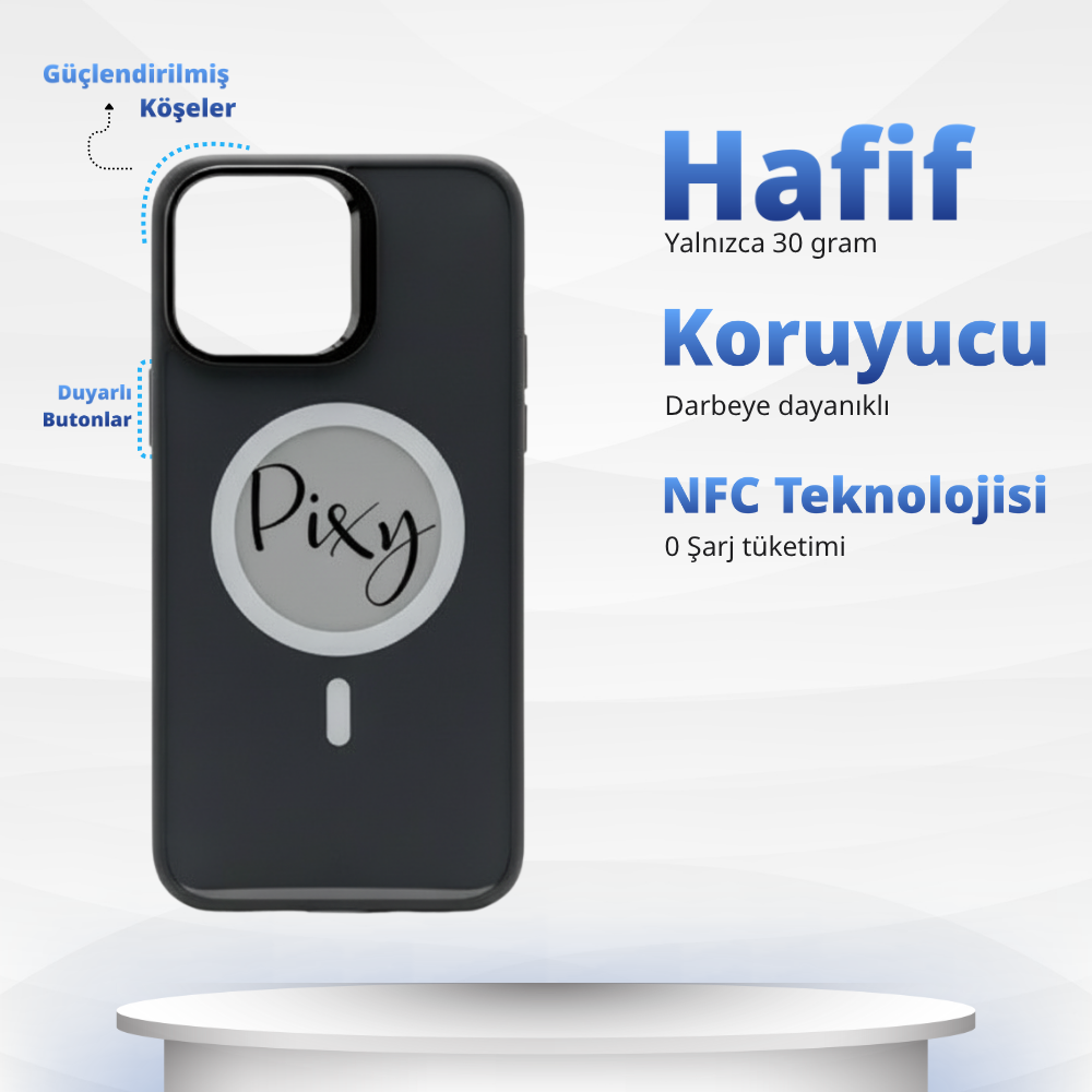 Pixy® Magsafe Dijital Telefon Kılıfı